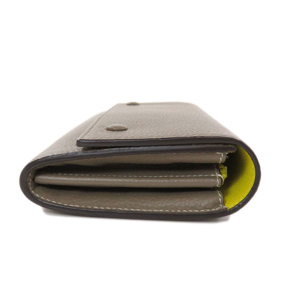 Celine Multifunction Flap Leather Wallet Long Calfskin - Picture 3 of 8